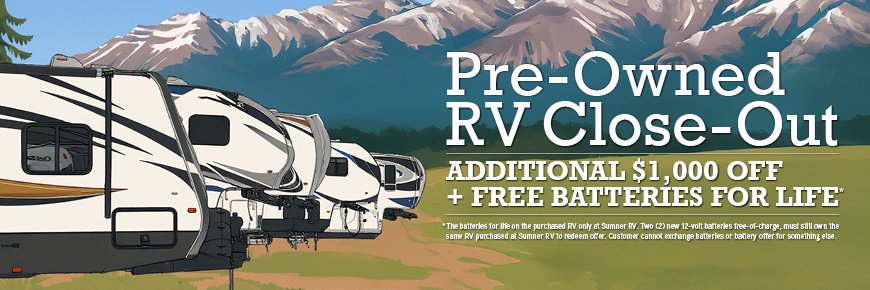 Pre-Owned RV Close-out